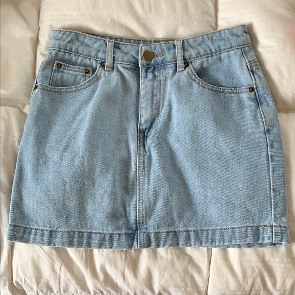 Forever 21 Mini Jean Skirt
